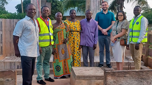 Ms. LAUREN SINGH OF CGH AND DR. ERIC AMICK KCGHSD OF THE UNIVERSITY OF CHICAGO VISIT GHANA: EXPLORING PARTNERSHIPS FOR SUSTAINABLE DEVELOPMENT IN GHANA