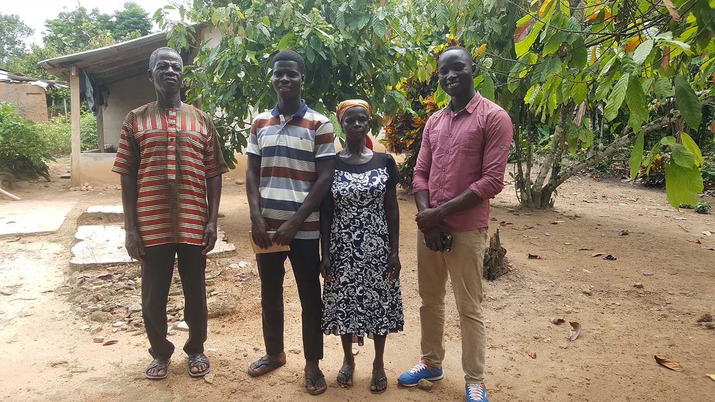 Nicholas Annan, A Former Student Of Mansokwaa Kiphart Community School (KCS) Becomes The First Recipient Of The Kiphart-Eduful Scholarship (KES)
